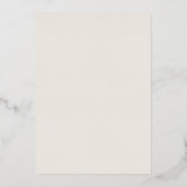 Panneau de numéro de table de mariage à bordure d' (Verso)