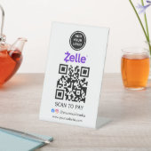 Panneau de paiement Zelle Ajouter un code de numér (In SItu)