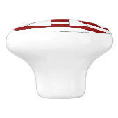 Panneau de paix avec bouton en céramique drapeau (Côté)