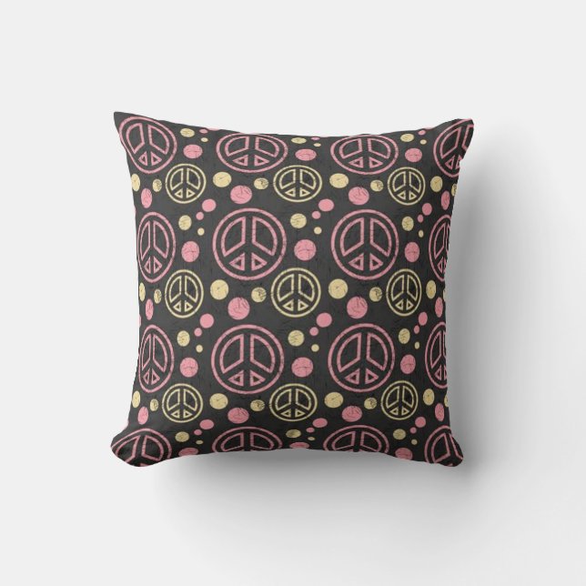 Panneau de paix avec Coussin Pois (Recto)