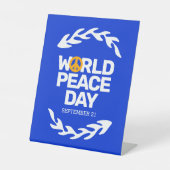 Panneau de paix de la Journée Mondiale de la Paix  (Recto)