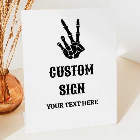 Panneau de Paix Jusqu'à la mort Do us Party Custom