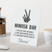 Panneau de Paix Jusqu'à la mort Do Us Party Mimosa (In SItu)