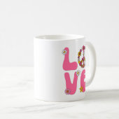 Panneau de paix Love Mug (Devant droit)