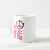 Panneau de paix Love Mug (Devant gauche)