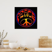 Panneau de paix - Poster (Cuisine)