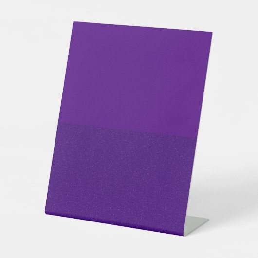 Panneau de Parties scintillant et de matte pourpre (Recto)
