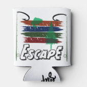 Panneau de Personnaliser Glacière Escape Mountain  (Dos)