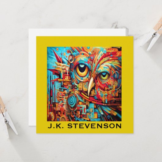 Panneau de petite porte, papeterie, invitation (Devant/Arrière en situation)