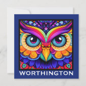 Panneau de petite porte, papeterie, invitation (Devant)