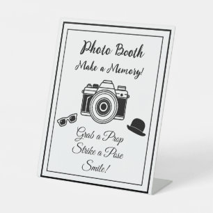Panneau de Photomaton pour Mariage