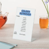 Panneau de piédestal, 4" X 6" (In SItu)