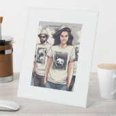 Panneau de piédestal, 4" X 6" (In SItu)