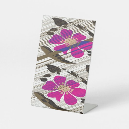 Panneau de piédestal, 4" X 6" (Recto)