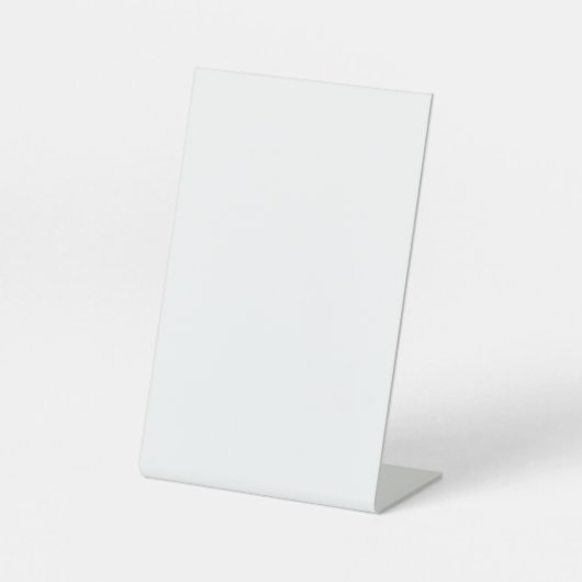 Panneau de piédestal, 4" X 6" (Recto)