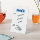 Panneau de piédestal, 4" X 6" (In SItu)