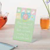 Panneau de piédestal à courtepointe pour bébé (In SItu)