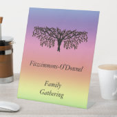 Panneau de piédestal - Collecte de famille (In SItu)