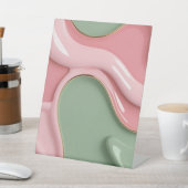 Panneau de piédestal dans un graphique abstrait st (In SItu)