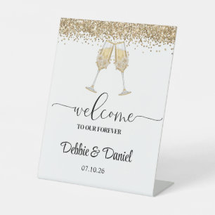 Panneau de piédestal de mariage