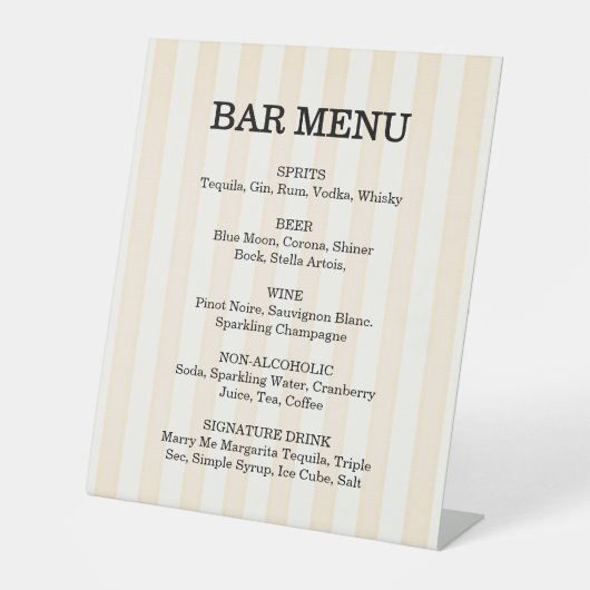 Panneau de piédestal de mariage La Dolce Vita (Recto)