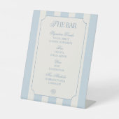 Panneau de piédestal de menu de bar pour enterreme (Recto)