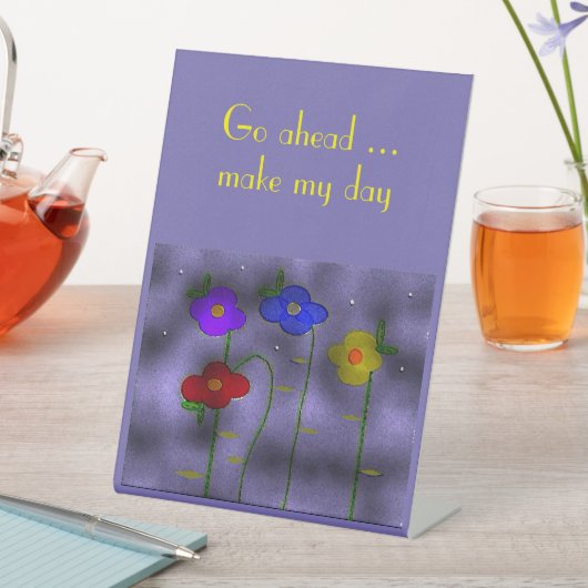 Panneau de piédestal "Inspire Me" (In SItu)