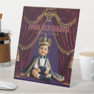 Panneau de piédestal pour fête d'anniversaire du r