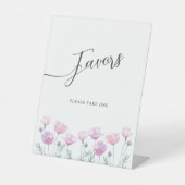 Panneau de piédestal pour la douche de la mariée. (Recto)