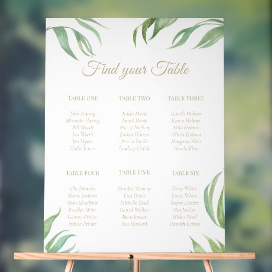 Panneau de plan de table en acrylique avec texte d (Neutre)