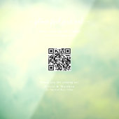 Panneau de plan de table QR Code pour mariage mode (Feuille 3)