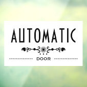 Panneau de porte automatique, (Feuille 3)