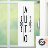 Panneau de porte automatique décoratif, (Maison)