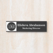 Panneau de porte de bureau professionnel Plaque de (Devant)