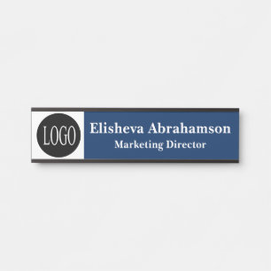 Panneau de porte de bureau professionnel Plaque de