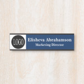 Panneau de porte de bureau professionnel Plaque de (Devant)