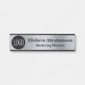 Panneau de porte de bureau professionnel Plaque de (Devant)