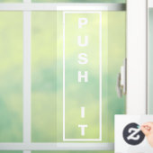 Panneau de porte poussoir Panneau de porte minimal (Maison)