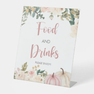 Panneau de présentoir pour Baby Shower sur le thèm