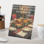 panneau de prière de Noël pour table (In SItu)