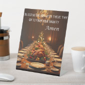 panneau de prière de Noël pour table (In SItu)