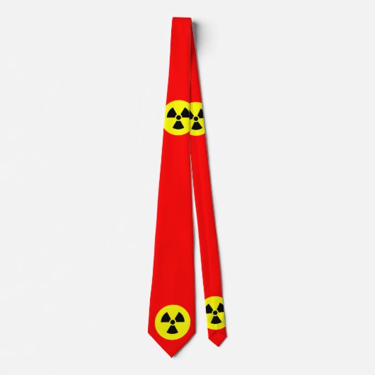 Panneau de radiation Cravate rouge (Devant)