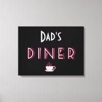 Panneau de repas Art déco de papa