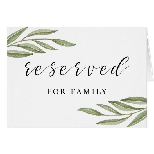 Panneau de réservation de mariage en calligraphie (Devant Horizontal)