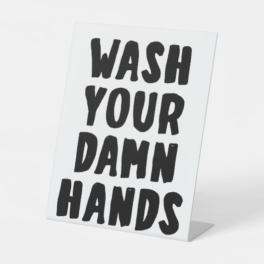 Panneau de salle de bain amusant (Recto)