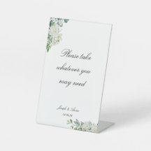 Panneau de salle de bain florale blanche personnal