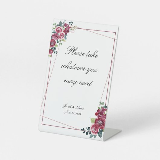 Panneau de salle de bain Rose d'automne personnali (Recto)