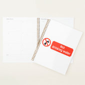 Panneau de sécurité de l'eau potable