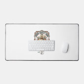 Panneau de sécurité Jésus Étiquette d'avertissemen (Clavier et souris)