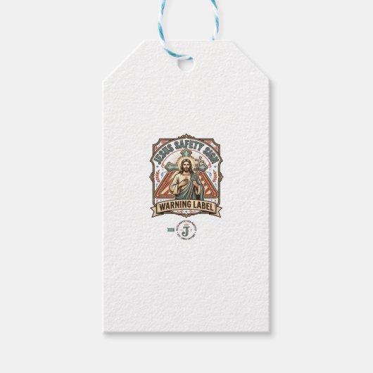 Panneau de sécurité Jésus Étiquette d'avertissemen (Devant)